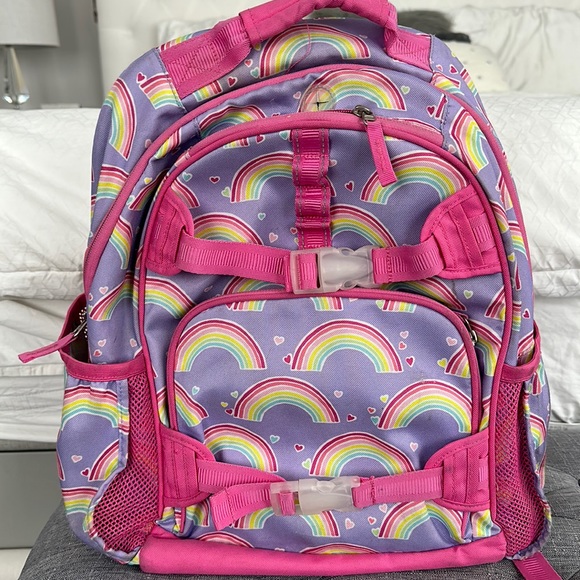 Pottery Barn Kids Other Pottery Barn Large Rainbow Backpack Poshmark